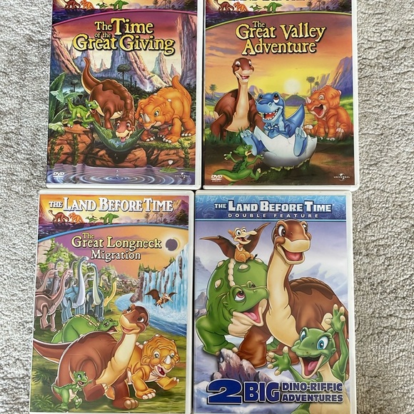 The Land Before Time dvds - Picture 1 of 4